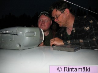 Yölaulajaretki 7.6.2007 Kehrääjän äänen etsintä Hä Kurkela.jpg