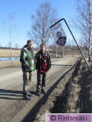 Lasse ja Hopa Vesilahti Laukko 11.4.2015 Kuva Sanna Junttanen.jpg